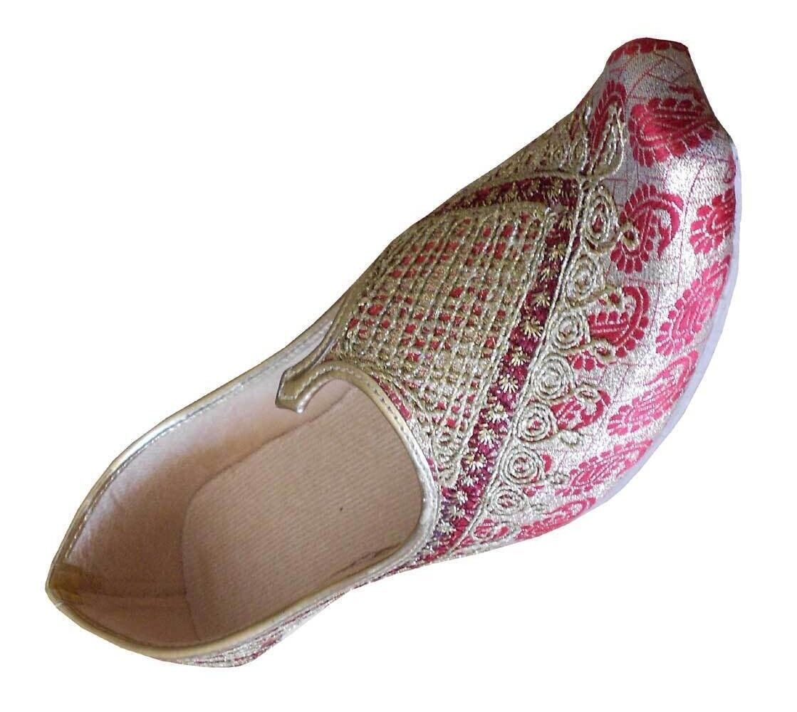 Men Shoes Traditional Mojaries Loafers Multi-Color Punjabi Clogs Jutties Flip-Flops Flat US 6-10