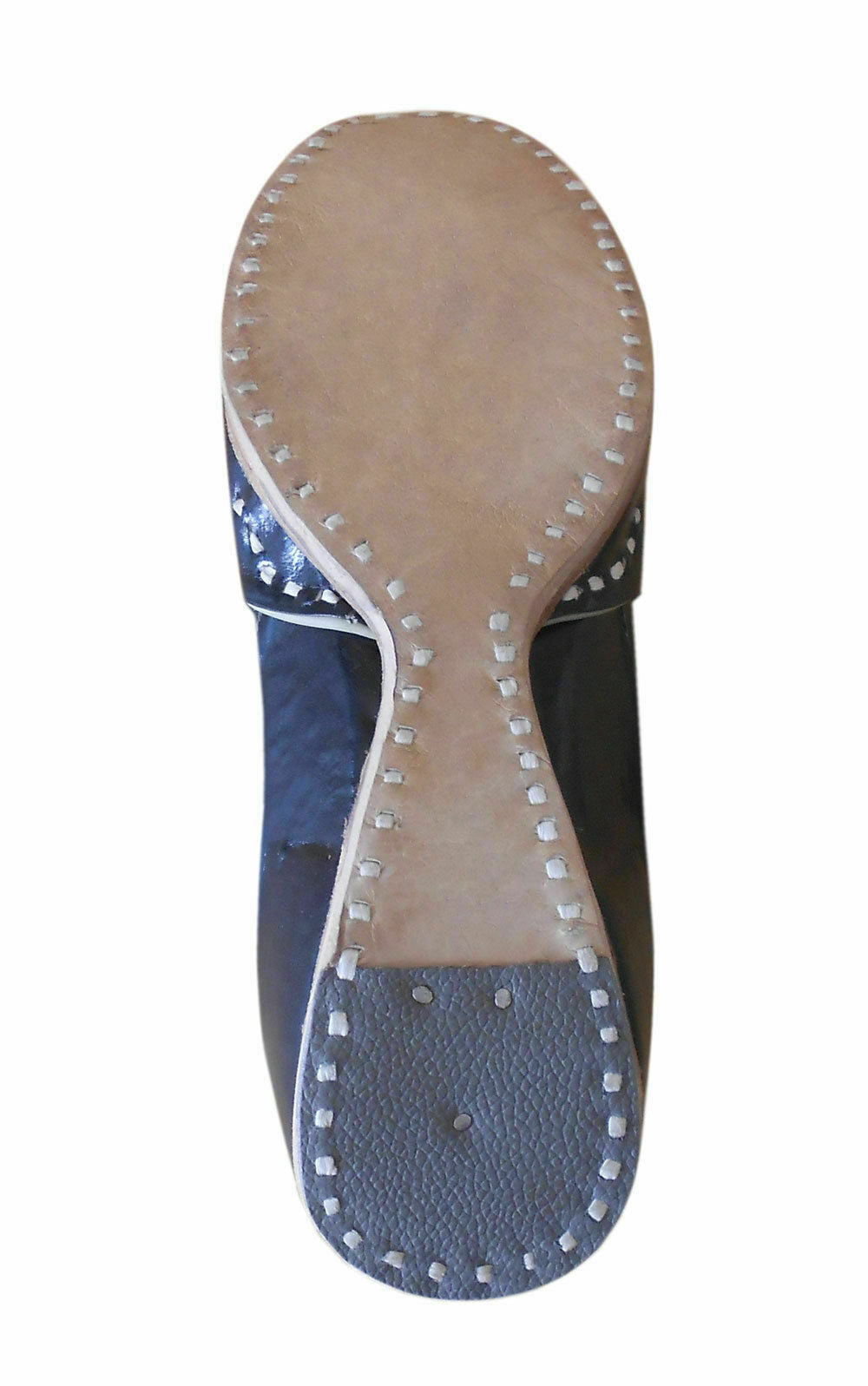 Men Shoes Handmade Punjabi Jutties Casual Leather Indian Casual Mojaries Black Flip-Flops Flat US 8/9