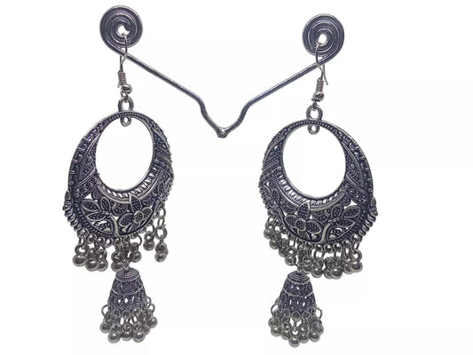 Women Earrings Brass Jewelry Indian Bollywood Style Bridal Brass Earrings By Kalra Creations