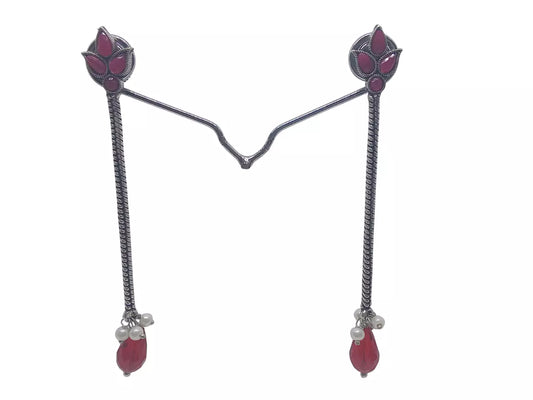 Women Earrings Jewelry Indian Style Bridal Brass Earrings By Kalra Creations