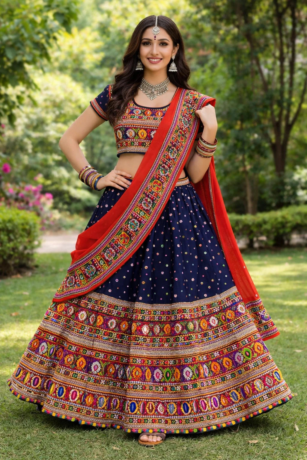 Premium Navratri Lehenga Choli for Women