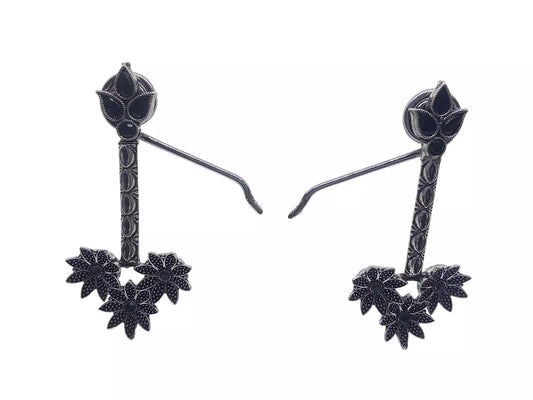 Women Earrings Brass Jewelry Indian Bollywood Style Bridal Earrings By Kalra Creations