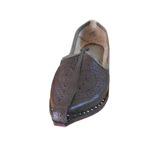 By Kalra Creations Men Shoes Indian Handmade Leather Mojaries Genuine Casual Jutties Flip-Flops Flat US 7