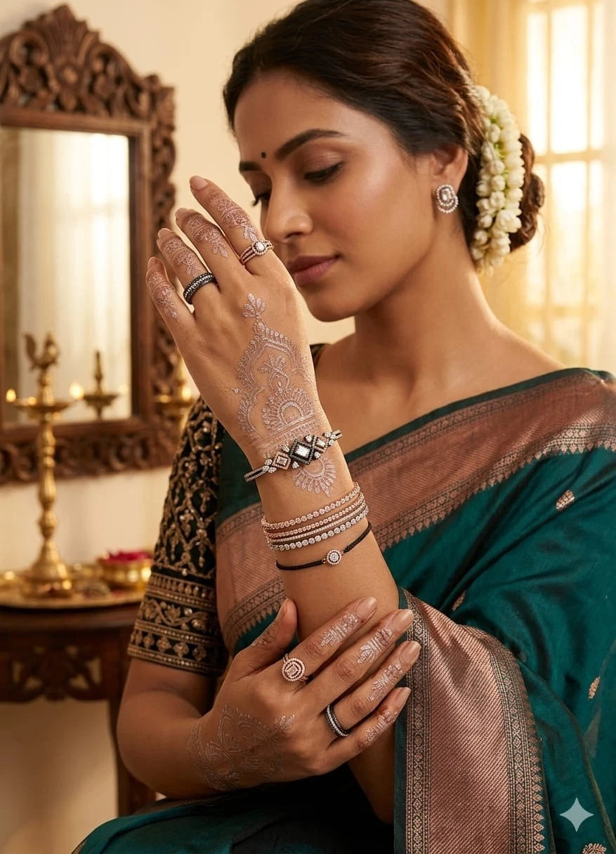 Women Bangles Copper Silver Plated Openable Bracelet