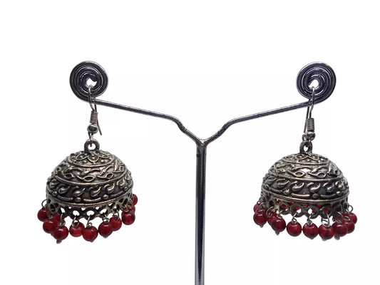 Women Earrings Brass Jewelry Indian Bollywood Style Bridal Brass Earrings By Kalra Creations