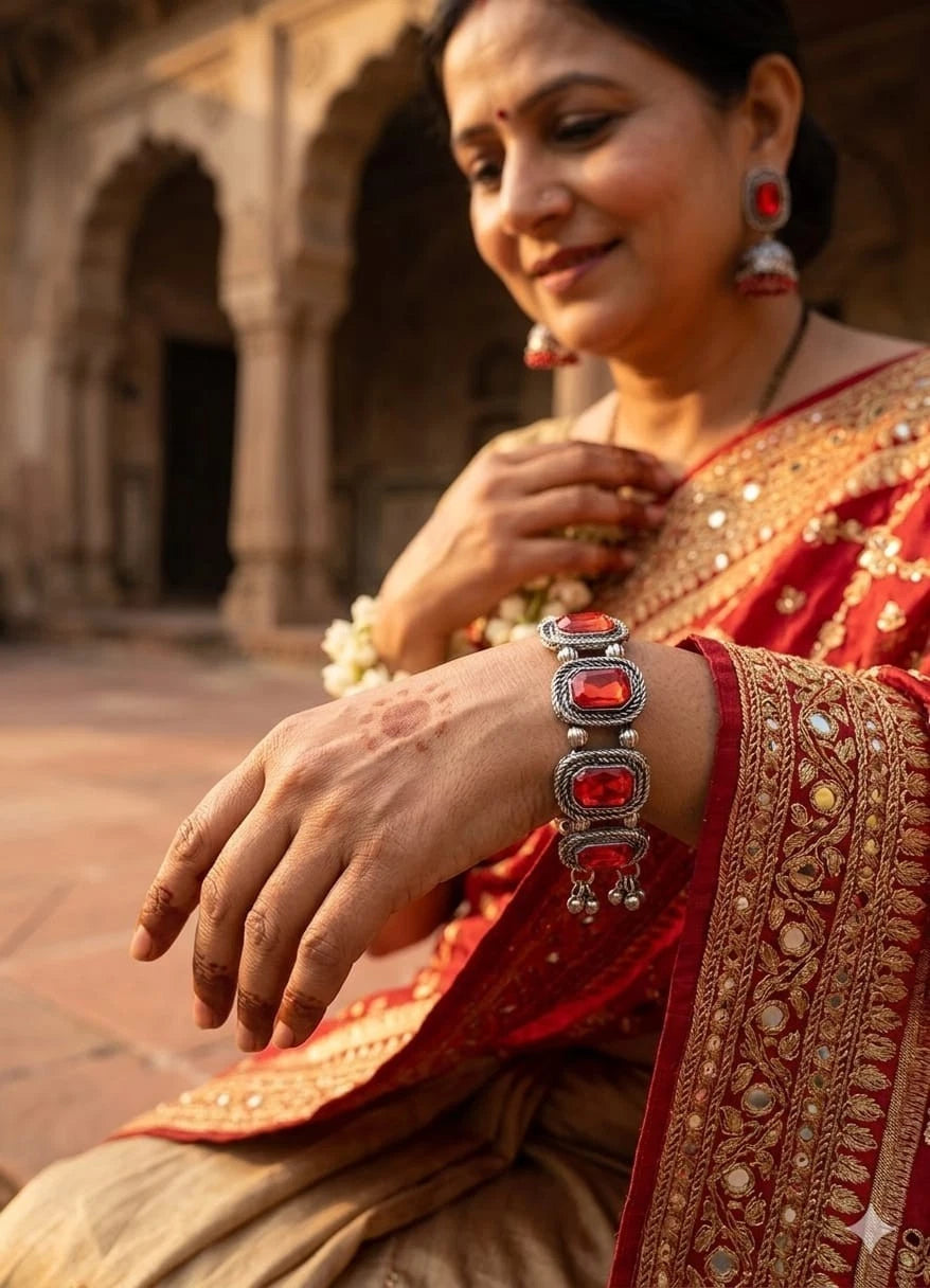 Oxidised Brass Bracelet for Women Bangles