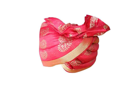 Men Hat Traditional Wedding Pagri Indian Groom Turban Handmade Pag Safa