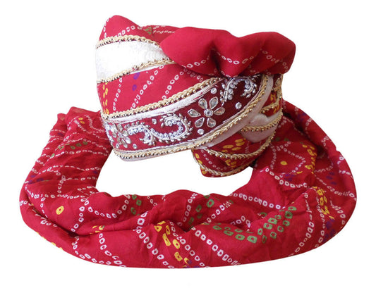 Men Hat Wedding Designer Top Hat Turban Large Indian Sherwani Pagri Groom Pag