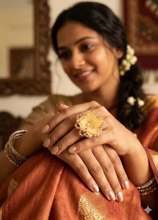 Women India Adjustable Rings for Women Bollywood