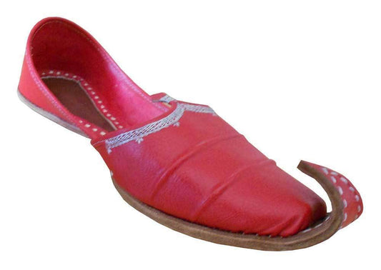 Men Shoes Punjabi Oxfords Jutties Handmade Leather Casual Leather Mojaries Flip-Flops Flat US 8.5-11.5
