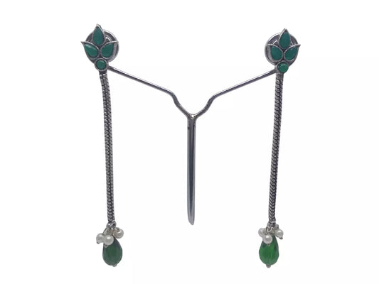Women Indian Bollywood Style Earrings Brass Jewelry Bridal Brass Earrings By Kalra Creations