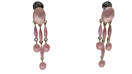 Women Jewelry Indian Gold Tone Stone Bollywood Style Bridal Brass Earrings By Kalra Creations