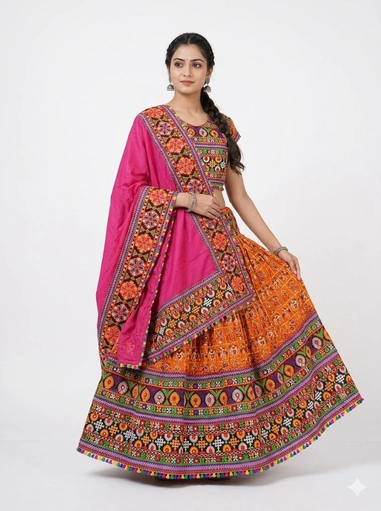 Traditional Garba Chaniya Choli Set for Women