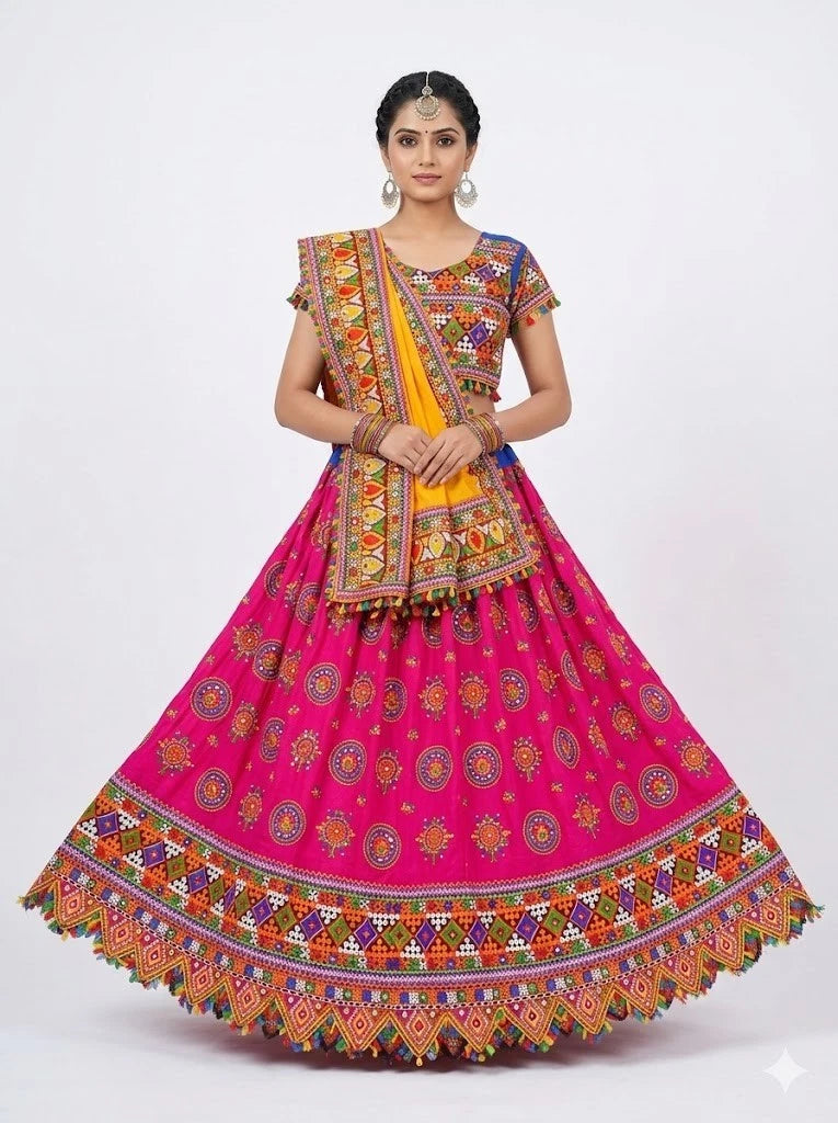 Women's Navratri Garba Lehenga Choli