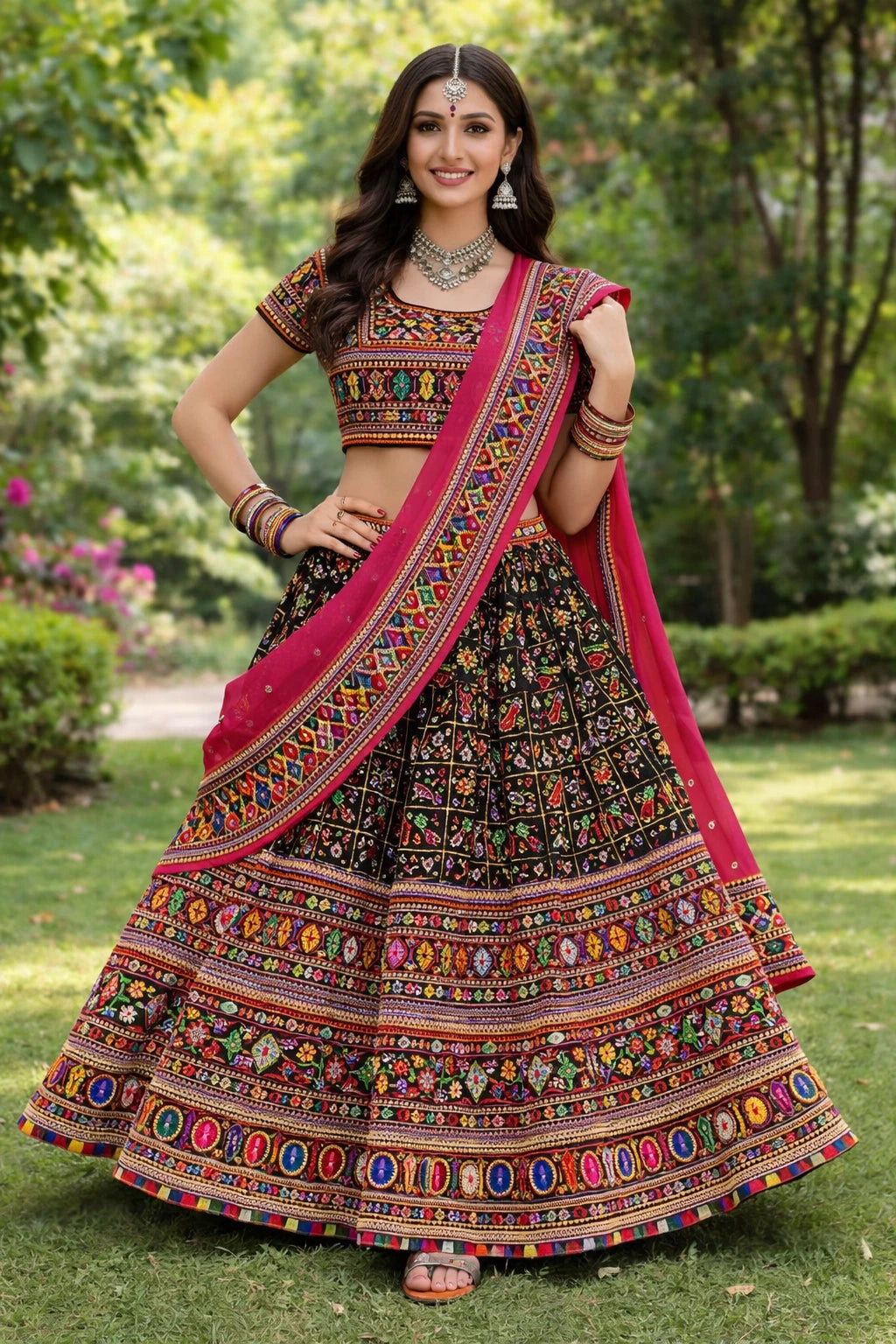 Designer Navratri Lehenga Choli for Women
