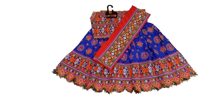 Mirror Work Chaniya Choli for Navratri | Garba Lehenga Dandiya Dress