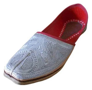 Men Shoes Indian Wedding Leather Handmade Jutties Khussa Mojaries US 8-11