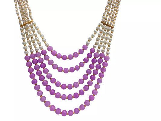 Women Jewellery Necklace Latest Stylish Design Fancy Pearl Necklace Jewelry By Kalra Creations