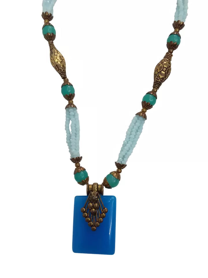 Beauty Pendant Necklace for Women & Girls Neck Chain Locket Fancy Stylish