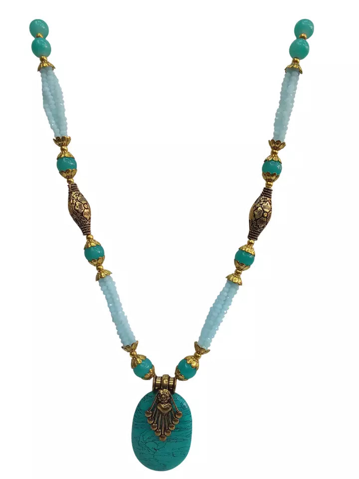 Beauty Pendant Necklace for Women & Girls Neck Chain Locket Fancy Stylish