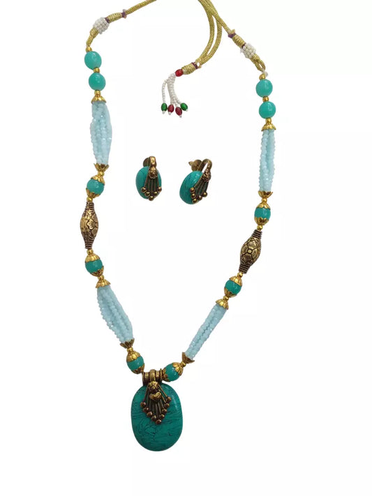 Beauty Pendant Necklace for Women & Girls Neck Chain Locket Fancy Stylish