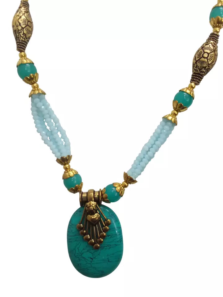 Beauty Pendant Necklace for Women & Girls Neck Chain Locket Fancy Stylish