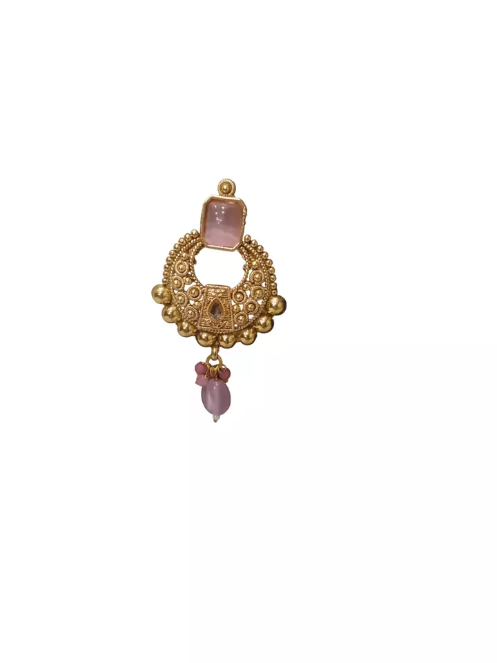 Gold Plated Women Wedding Jewellery Necklace Set Stylish Choker Girls Pendant