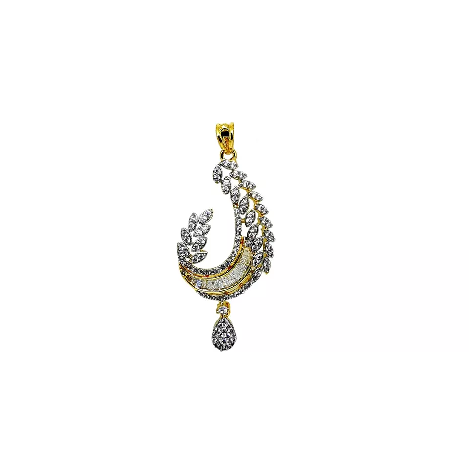 Women Pendant With Tops Earring Indian Bollywood Gold Plated Jerkin Nags Copper
