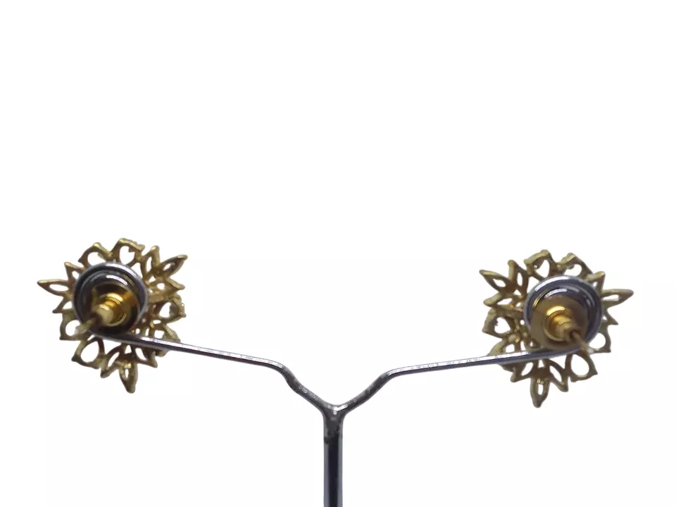 Women Earrings Jewelry Indian Bollywood Gold Tone Tops Style Bridal Copper