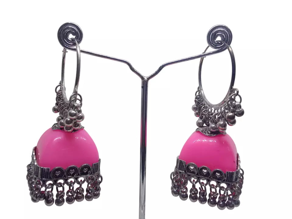 Women Earrings Brass Jewelry Indian Bollywood Style Bridal Brass Earrings