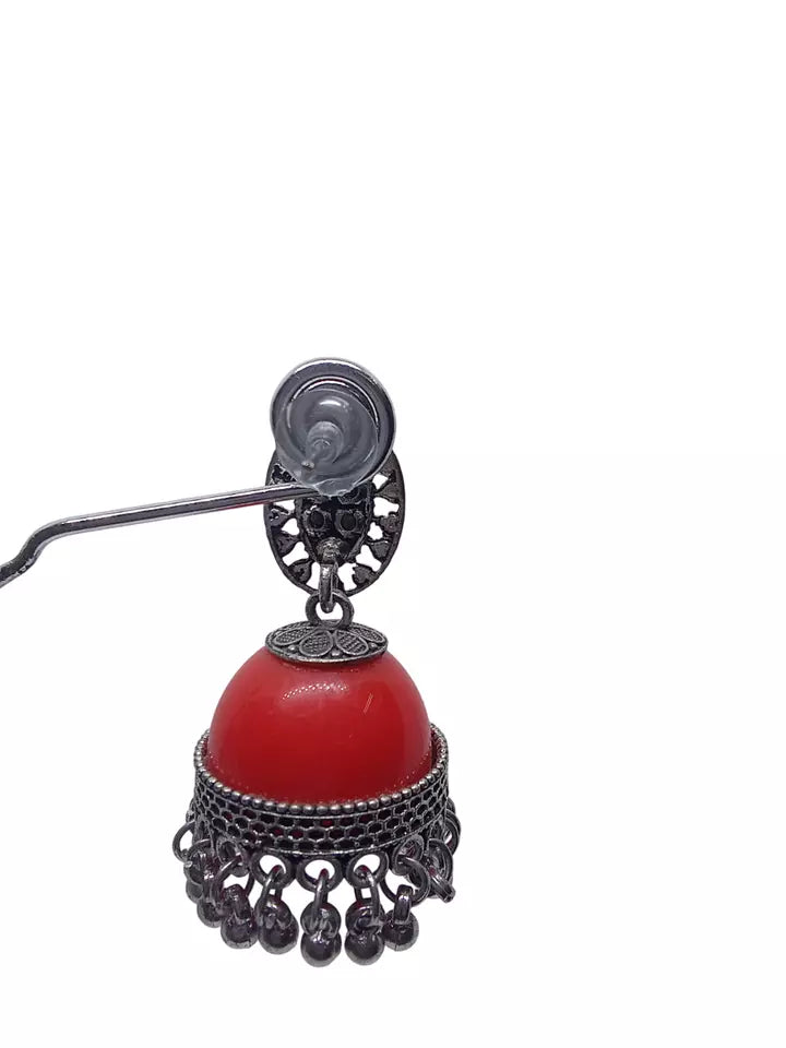 Women Earrings Brass Jewelry Indian Bollywood Style Bridal Brass Earrings