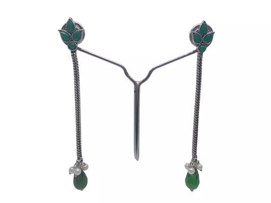 Women Earrings Brass Jewelry Indian Bollywood Style Bridal Brass Earrings By Kalra Creations