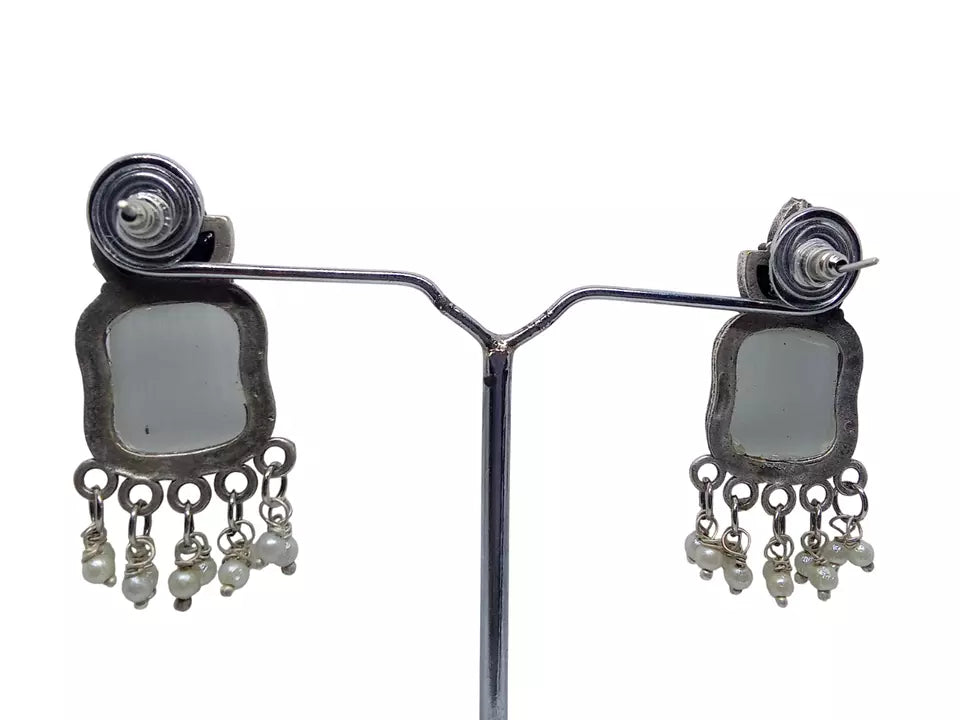 Women Earrings Tops Jewelry Indian Bollywood Style Bridal Brass Earrings