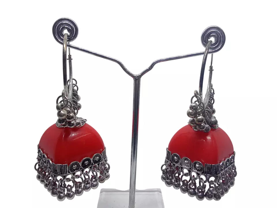 Women Earrings Brass Jewelry Indian Bollywood Style Bridal Brass Earrings