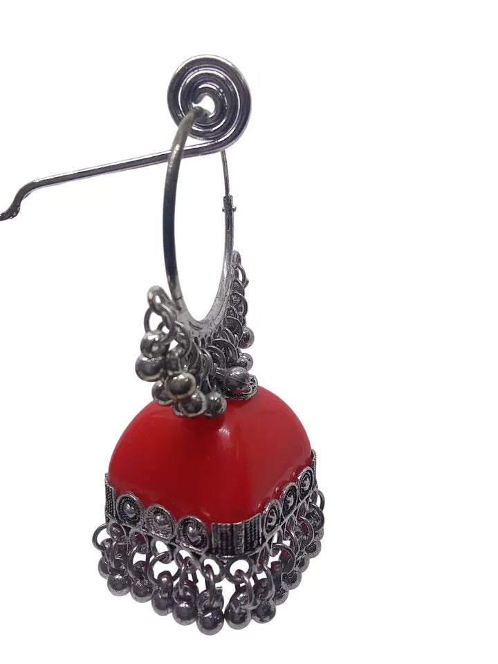 Women Earrings Brass Jewelry Indian Bollywood Style Bridal Brass Earrings