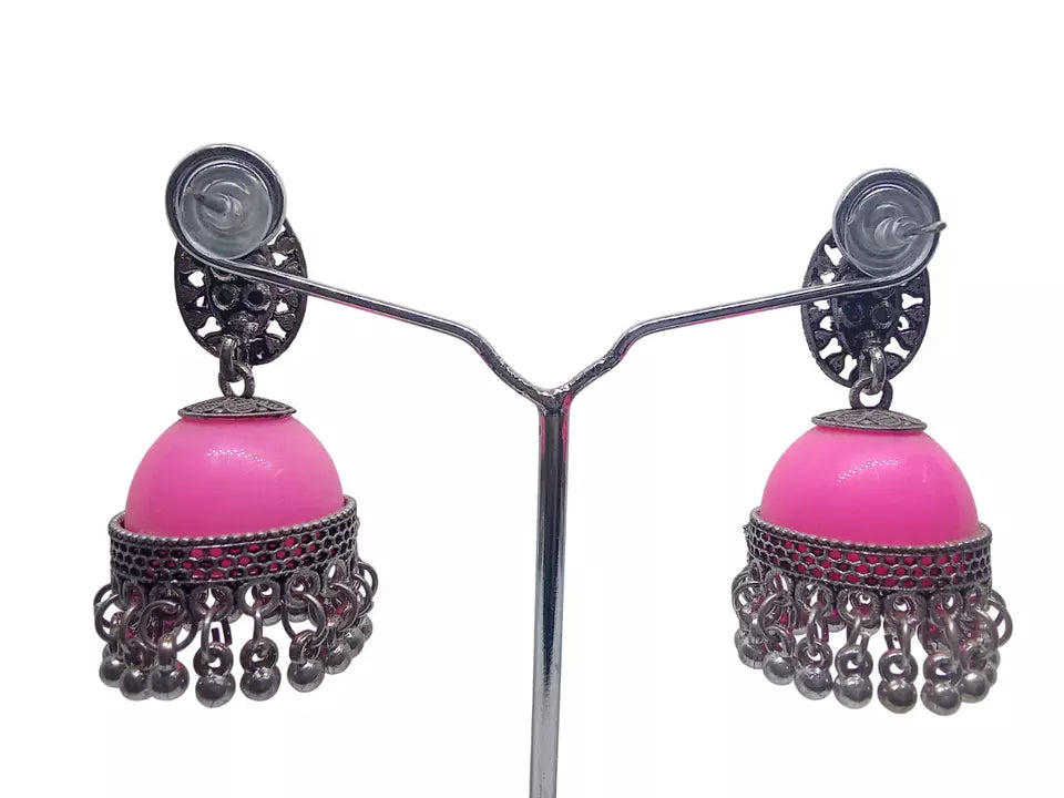 Women Earrings Brass Jewelry Indian Bollywood Style Bridal Brass Earrings