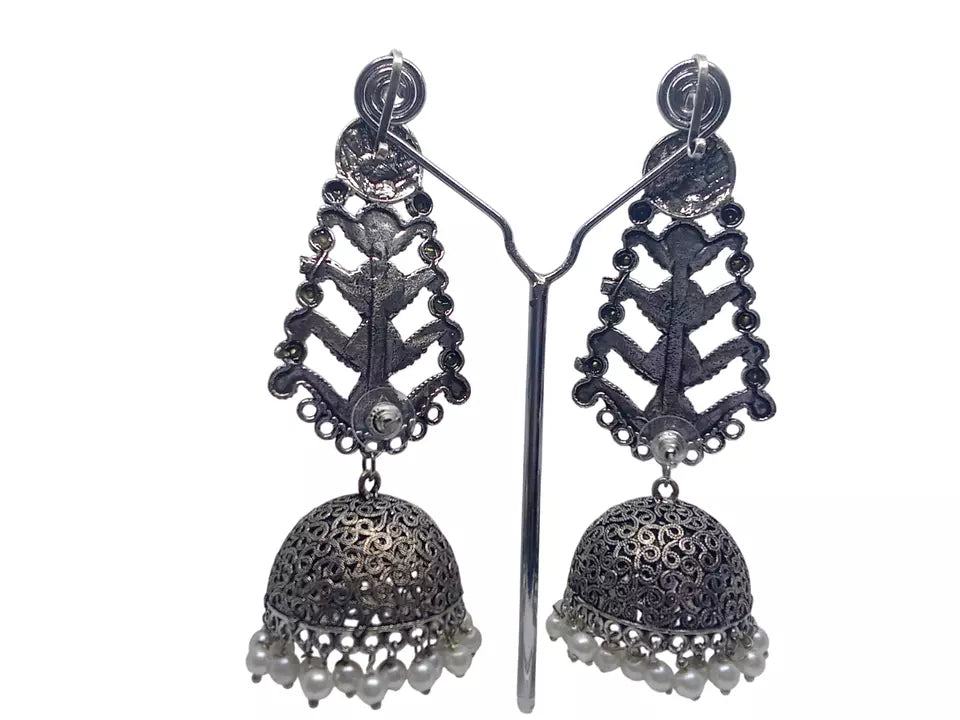 Women Earrings Brass Jewelry Indian Bollywood Style Bridal Brass Earrings