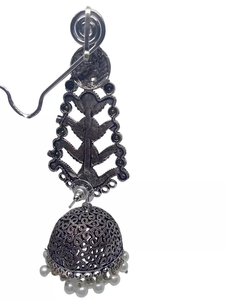 Women Earrings Brass Jewelry Indian Bollywood Style Bridal Brass Earrings