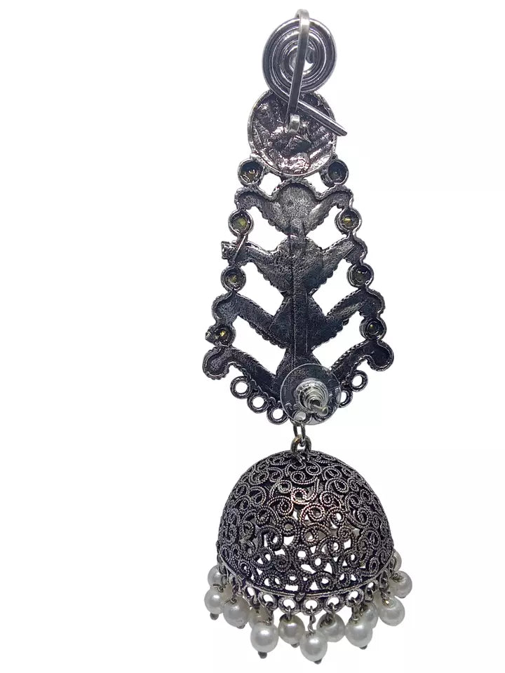 Women Earrings Brass Jewelry Indian Bollywood Style Bridal Brass Earrings