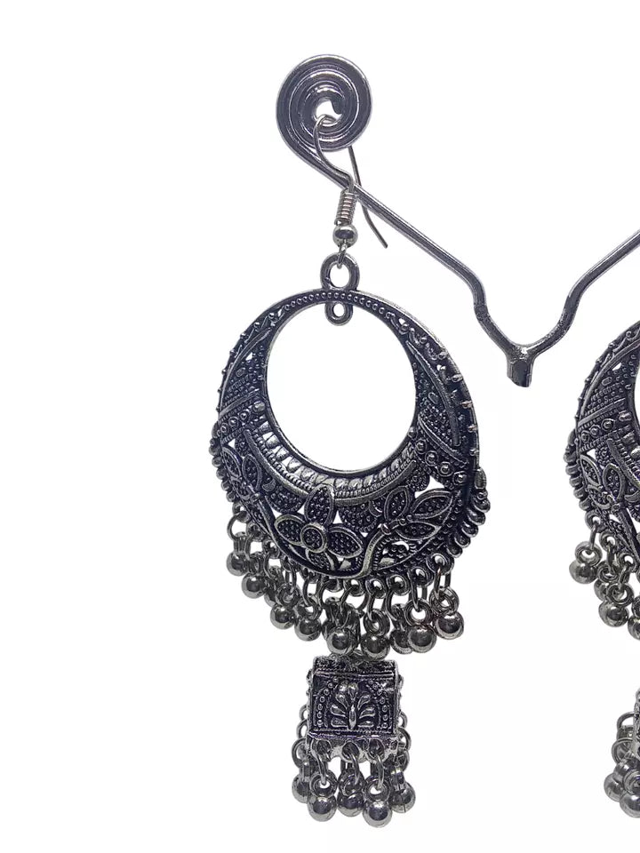 Women Earrings Brass Jewelry Indian Bollywood Style Bridal Brass Earrings