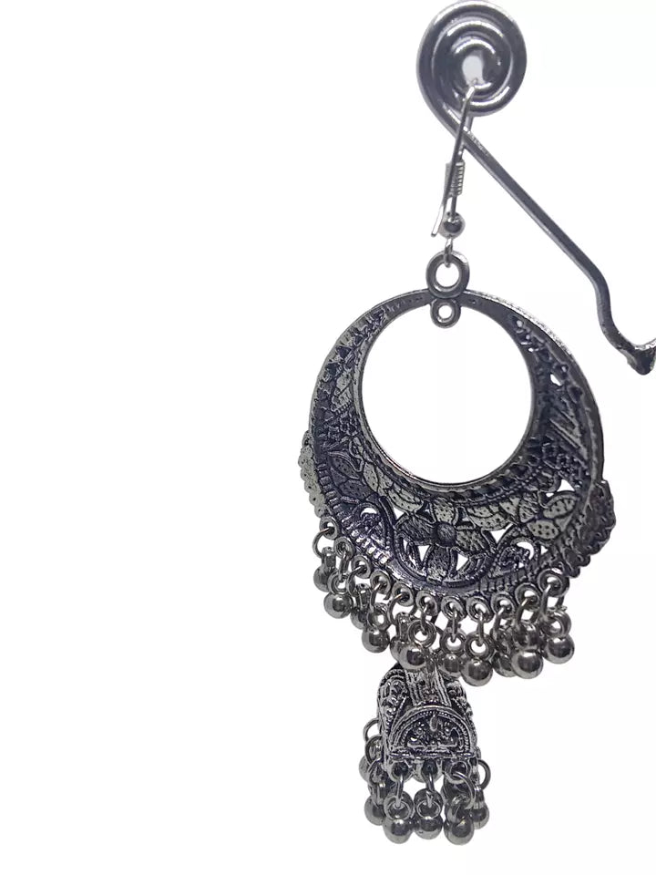 Women Earrings Brass Jewelry Indian Bollywood Style Bridal Brass Earrings