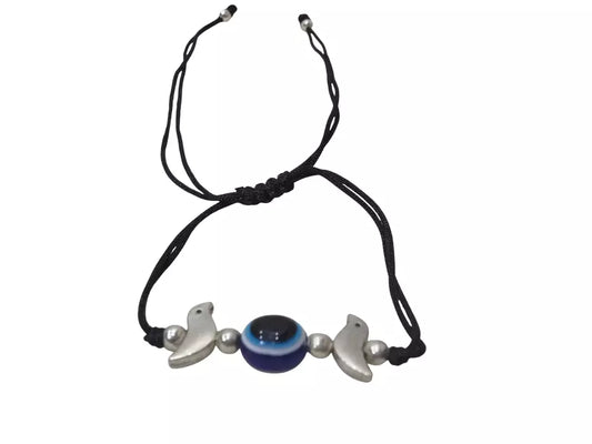 Women Bracelet Beads Evil Eye Girls Adjustable Handmade Bracelet Threads By Kalra Creations
