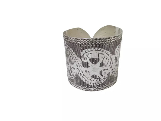 Women Indian Side Openable Bracelet Rajasthani Bangles Brass Oxidised By Kalra Creations