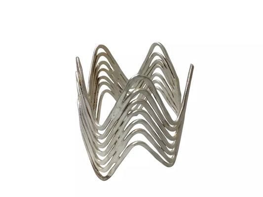 Women Brass Oxidised Bracelet Bangles Side Openable Brass Silver Tone Rajasthani By Kalra Creations