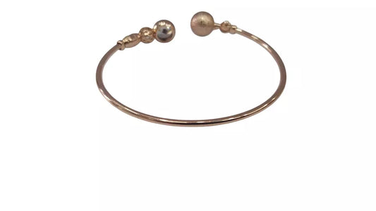 Women Bracelet Rose Gold Plated Indian Jewelery Stone Kada Bracelet AD By Kalra Creations