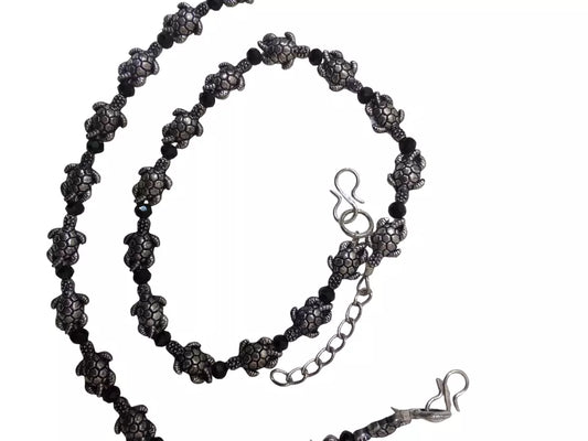 Indian Women Brass Silver Oxidised Girls Payal Pajeb Fashion Anklets Traditional By Kalra Creations