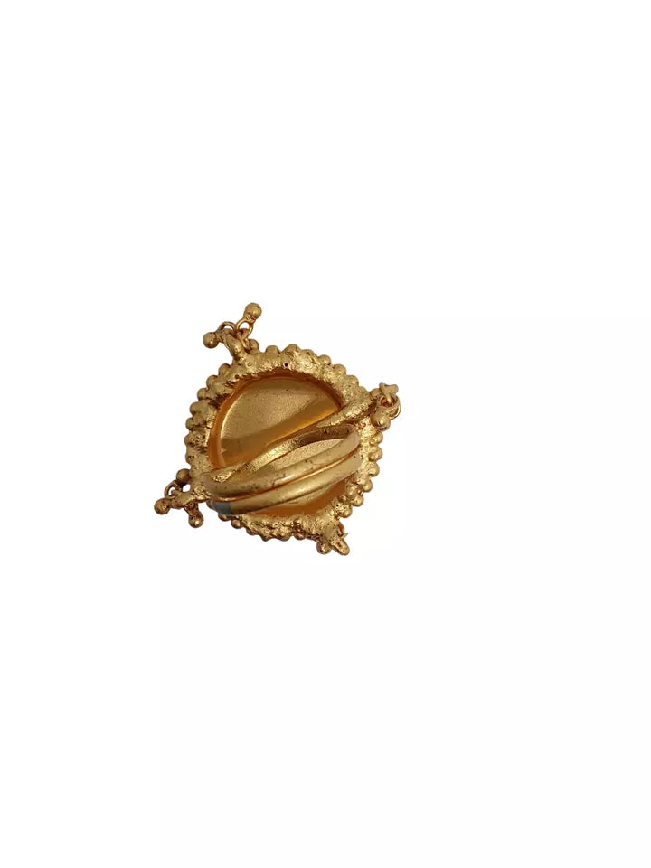 Style Speaks India Polki Adjustable Kundan Rings for Women Bollywood