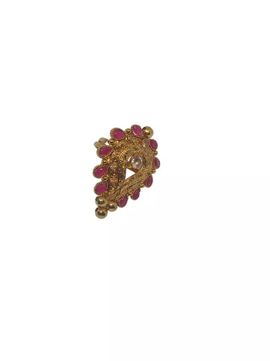 Style Speaks India Polki Adjustable Kundan Rings for Women Bollywood