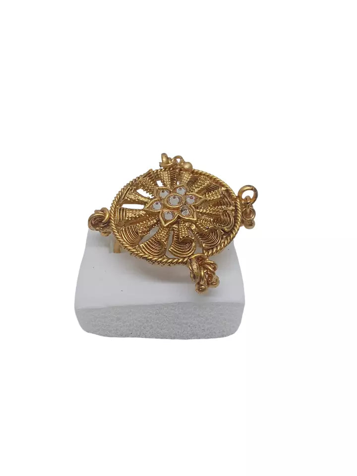 Style Speaks India Polki Adjustable Kundan Rings for Women Bollywood