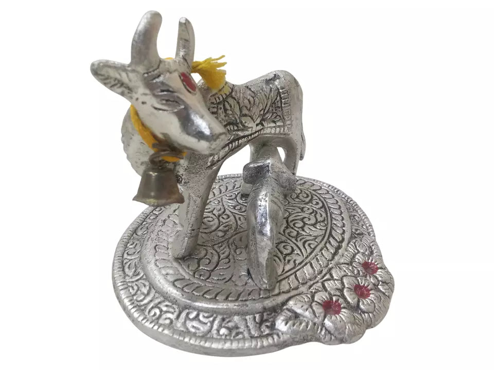Cow and Calf Kamdhenu Cow Statue Sacared Animal Idols Pooja and Decorations